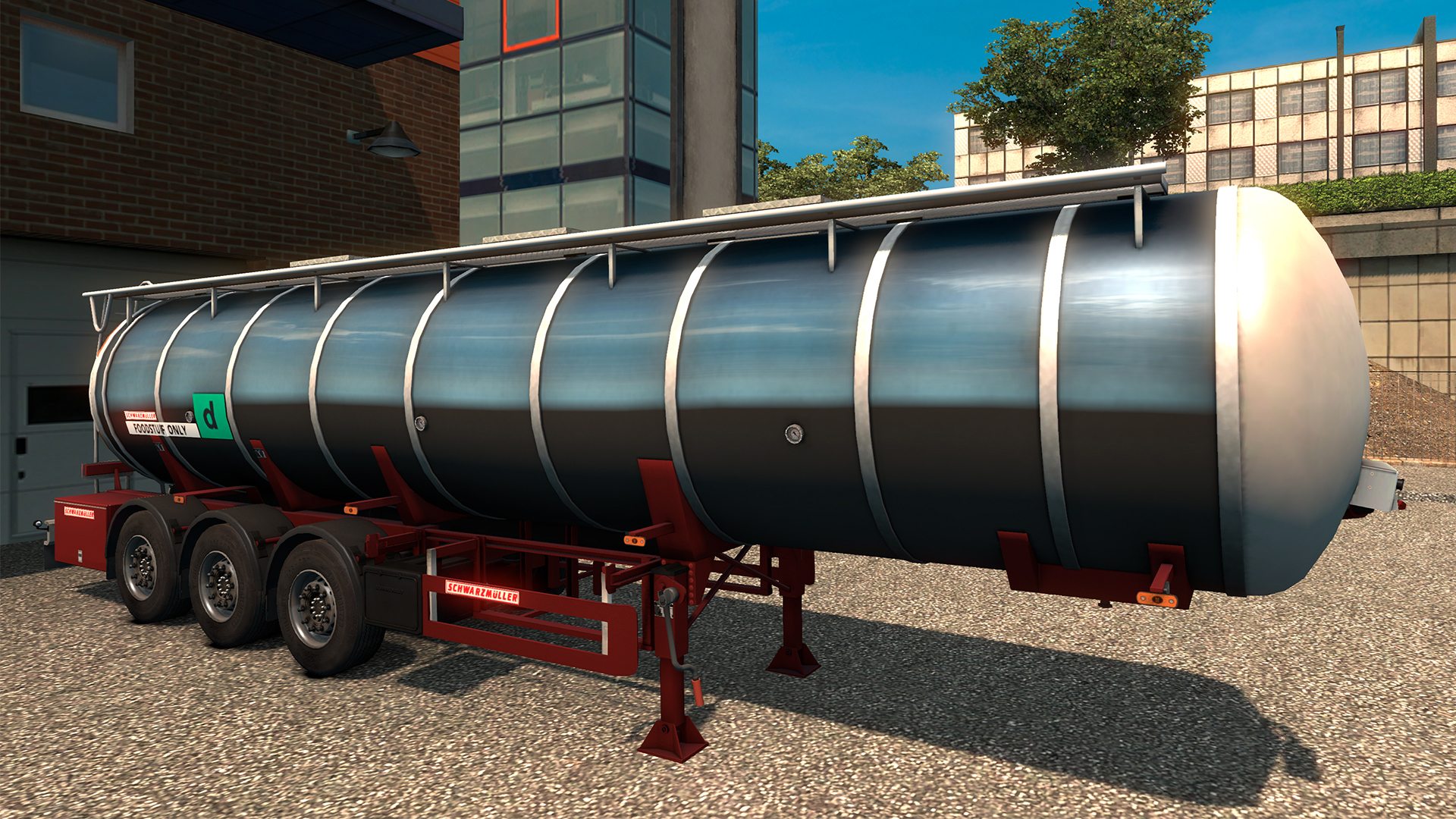 Euro Truck Simulator 2: Schwarzmüller Trailer Pack
