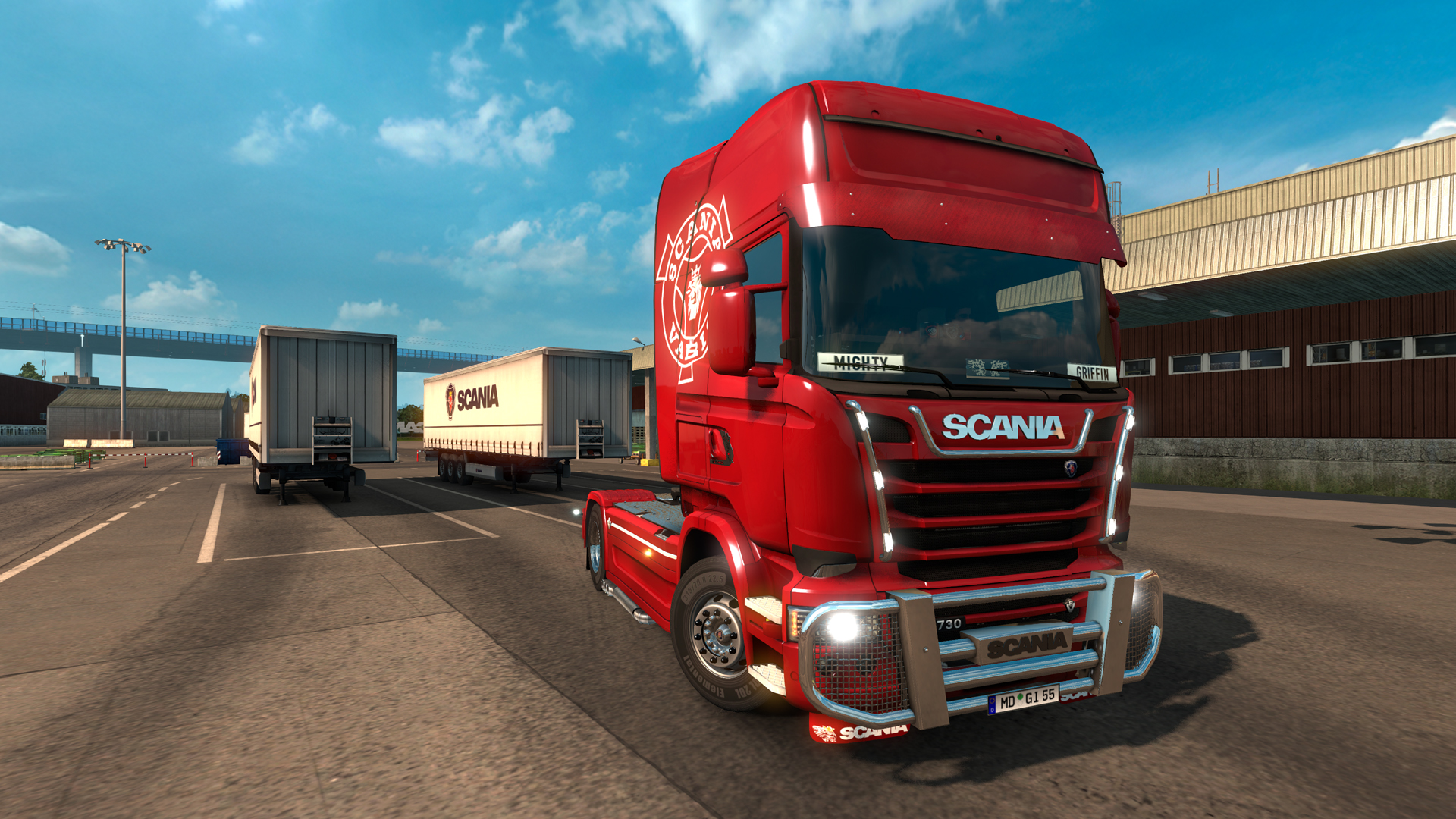 Euro Truck Simulator 2: Mighty Griffin Tuning Pack
