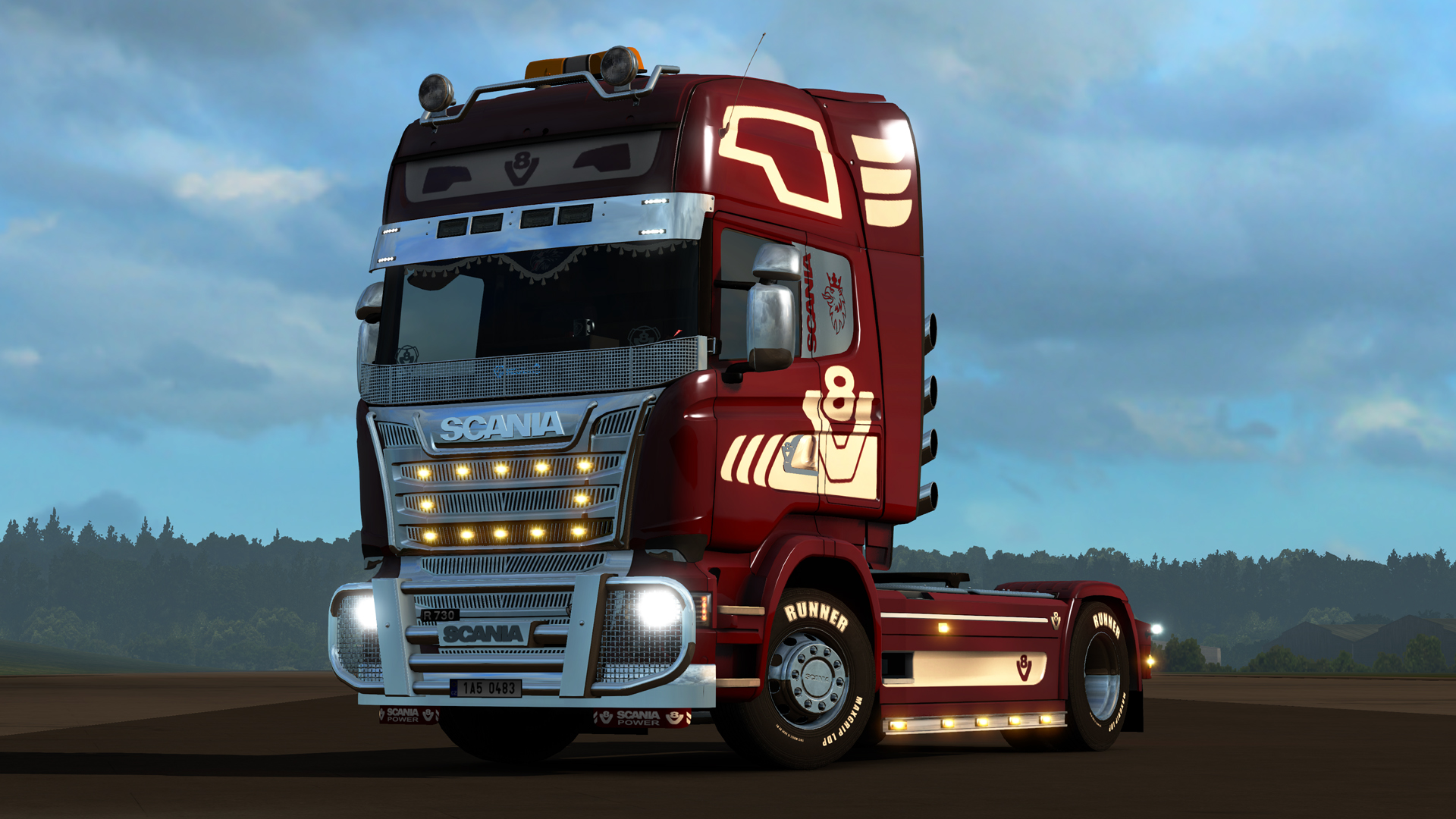 Euro Truck Simulator 2: Mighty Griffin Tuning Pack
