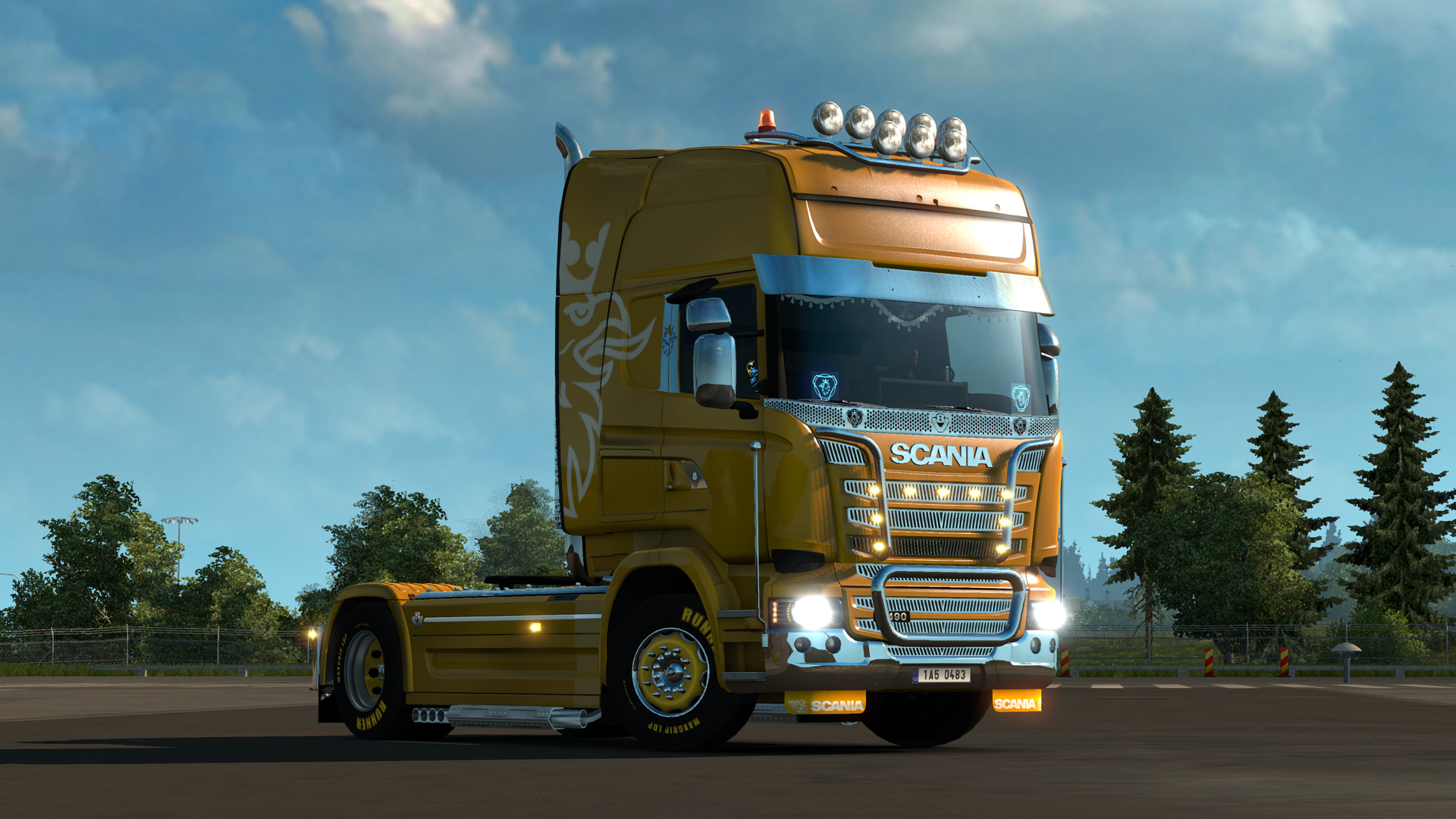 Euro Truck Simulator 2: Mighty Griffin Tuning Pack