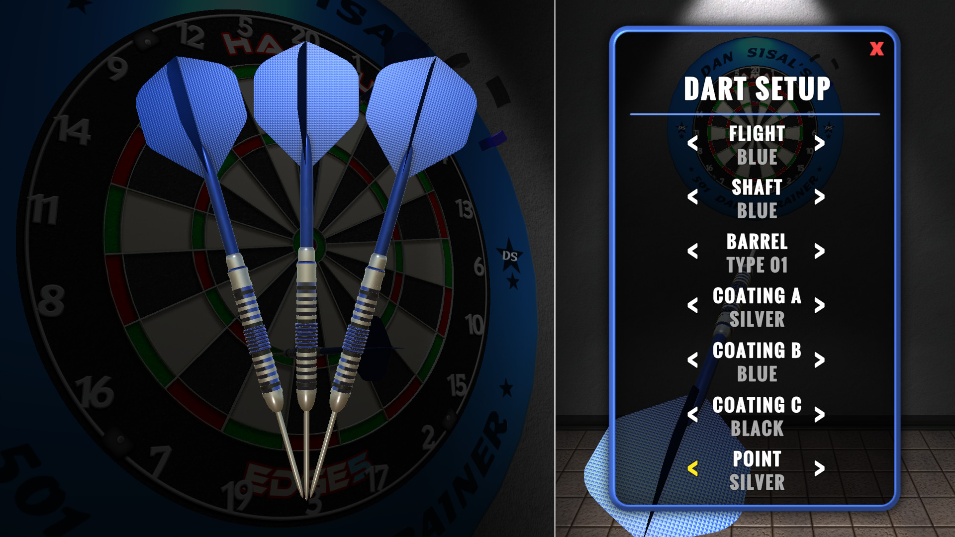 Dan Sisal’s 501 Darts Trainer