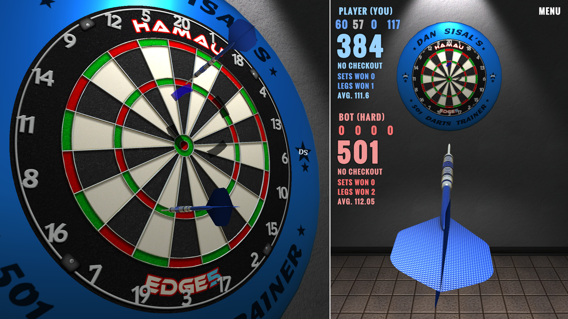 Dan Sisal’s 501 Darts Trainer