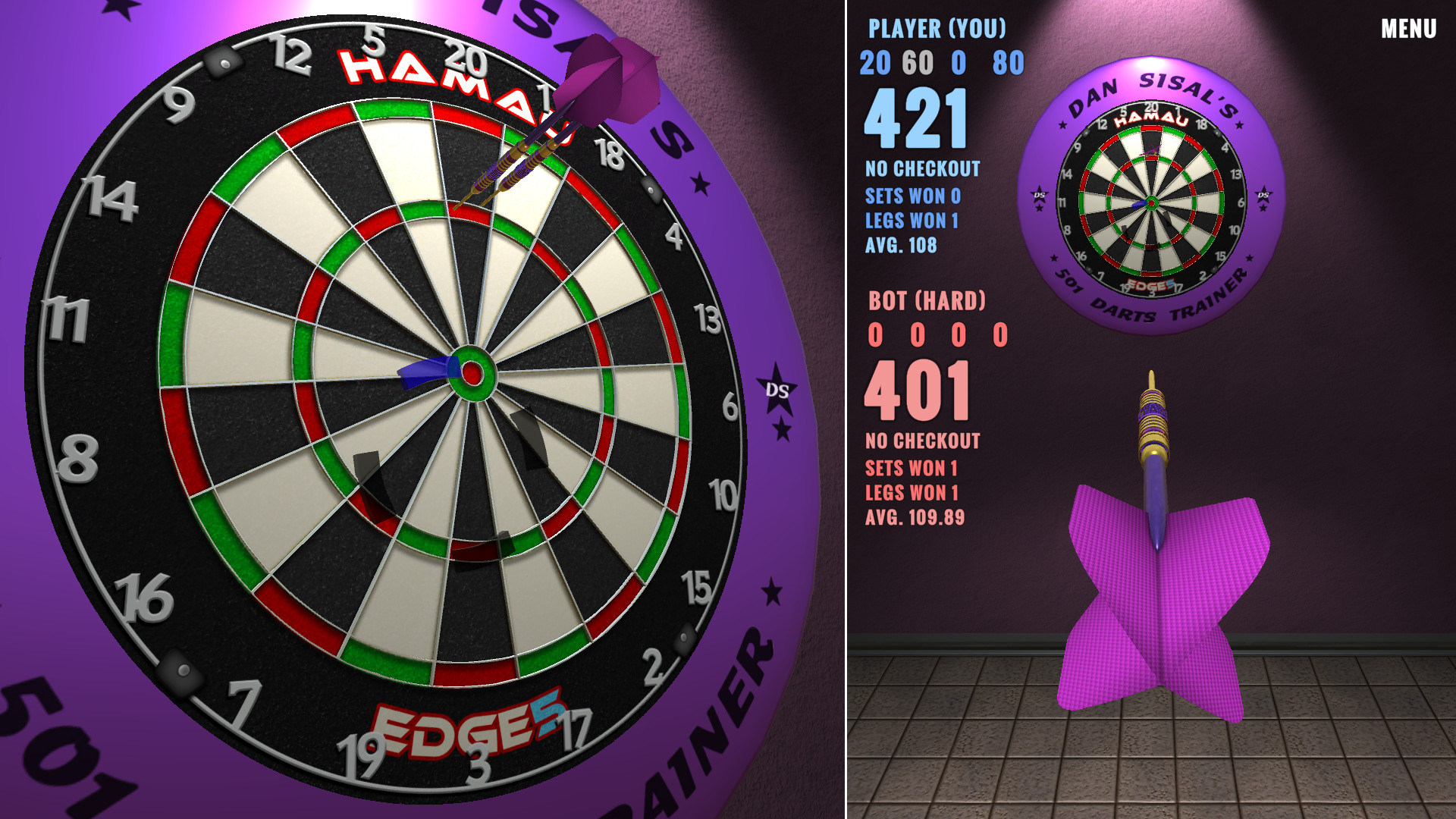 Dan Sisal’s 501 Darts Trainer