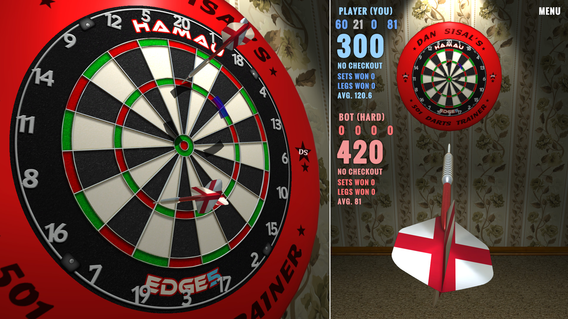Dan Sisal’s 501 Darts Trainer