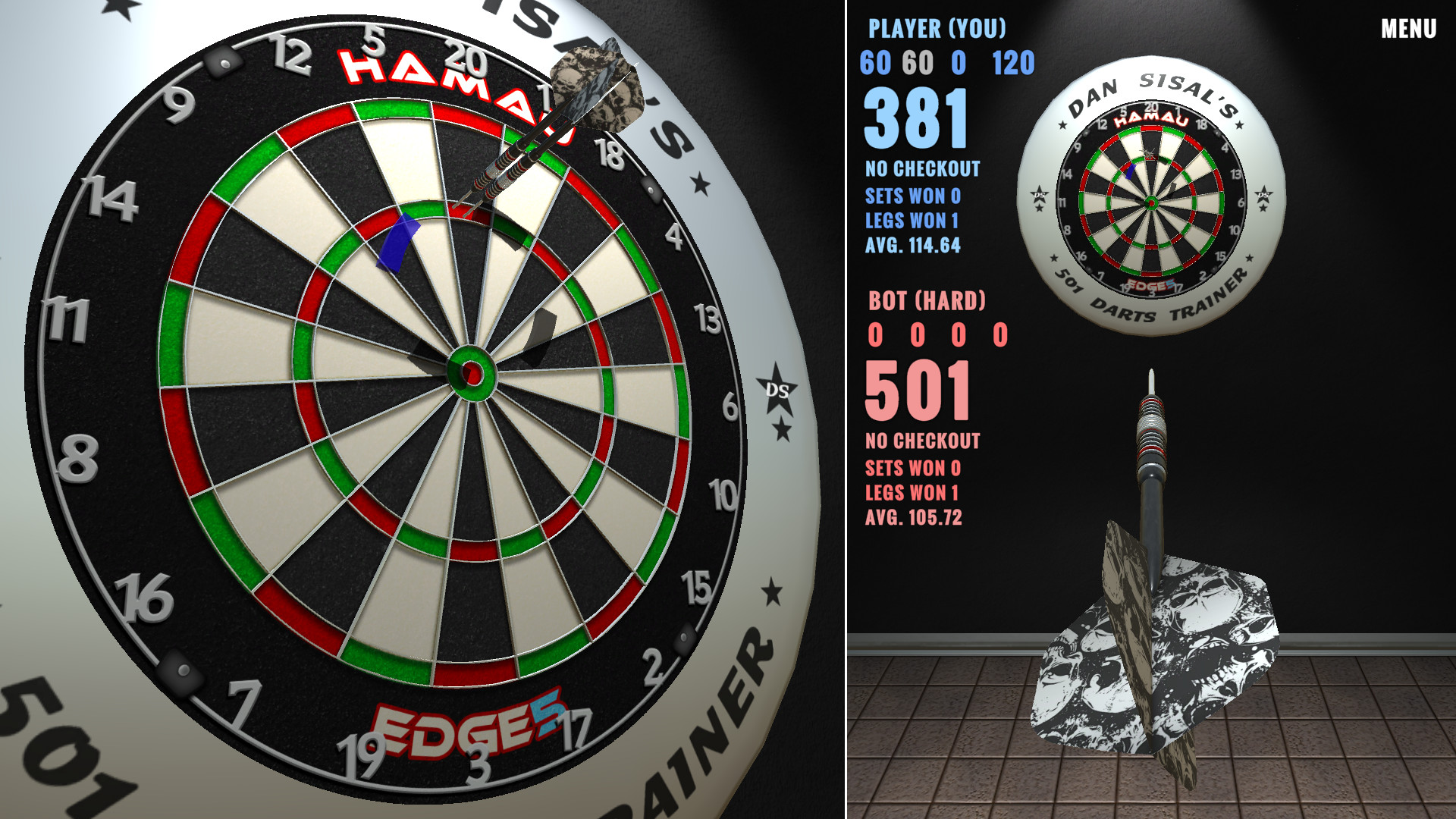 Dan Sisal’s 501 Darts Trainer