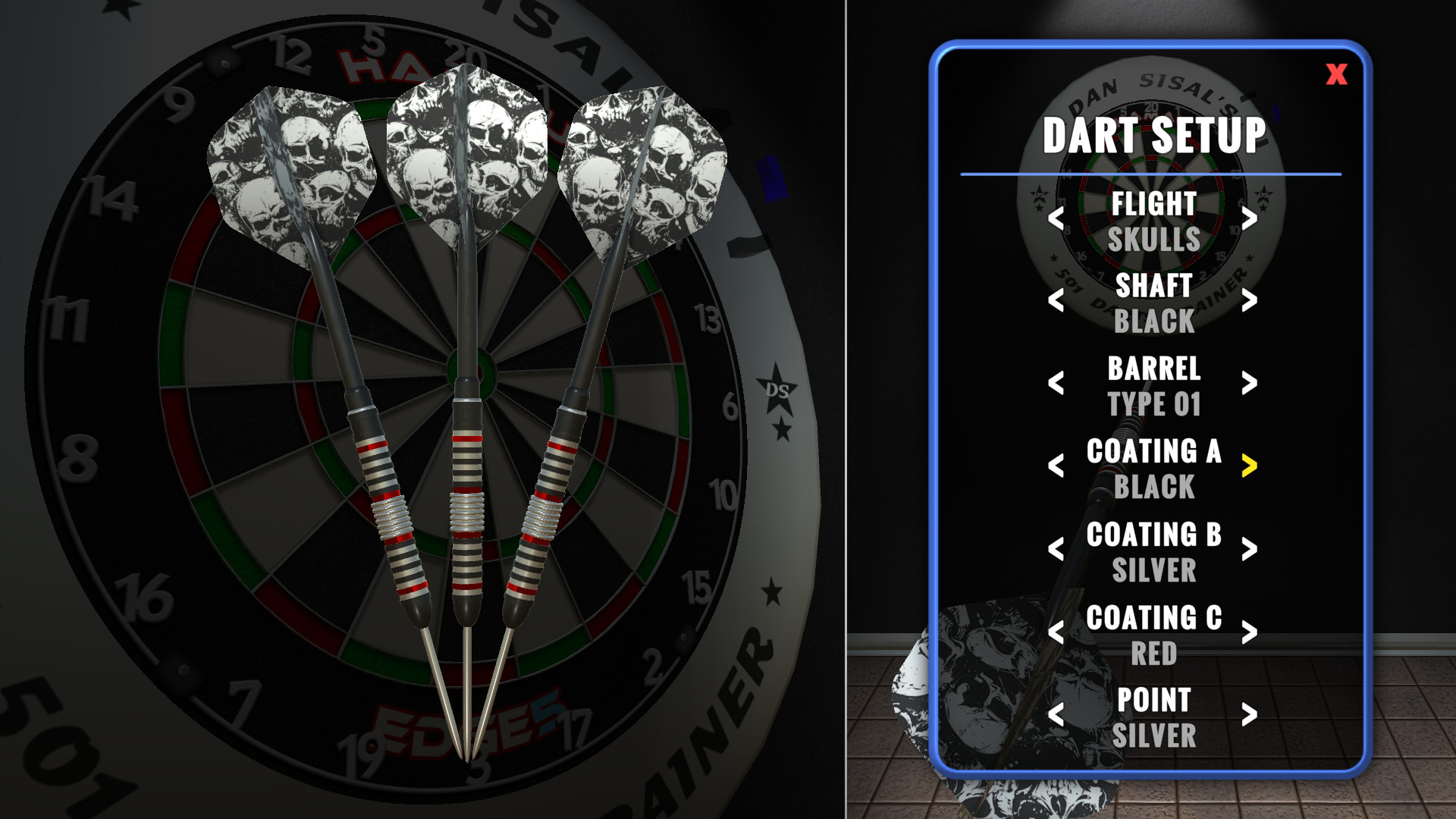 Dan Sisal’s 501 Darts Trainer