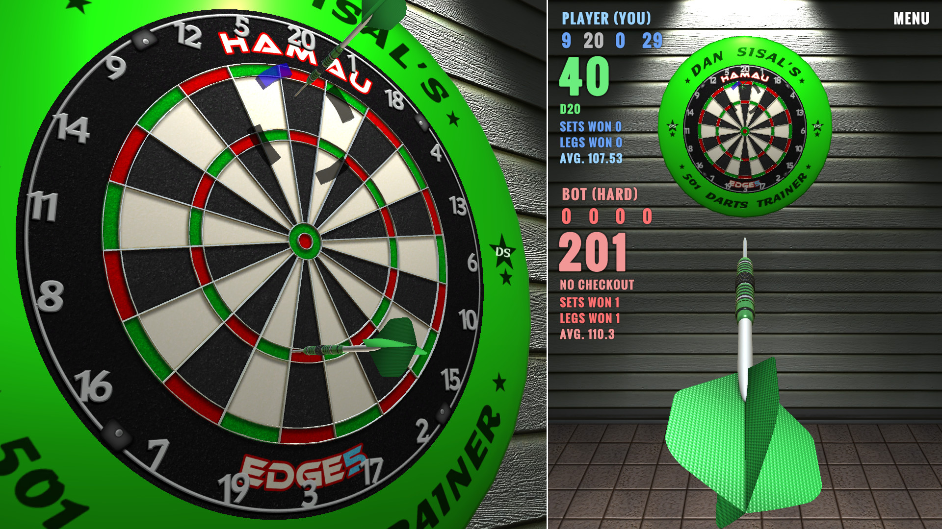 Dan Sisal’s 501 Darts Trainer