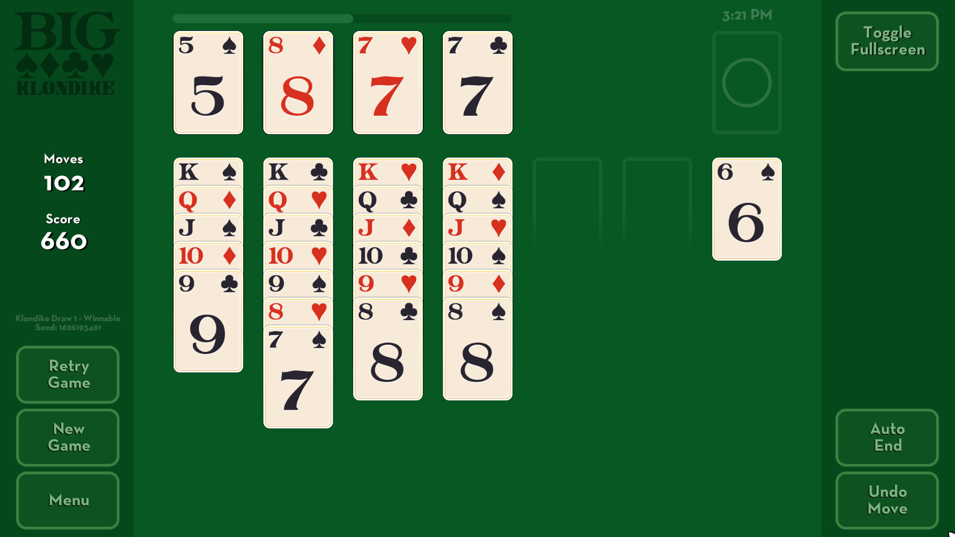 Big Klondike: Classic Solitaire