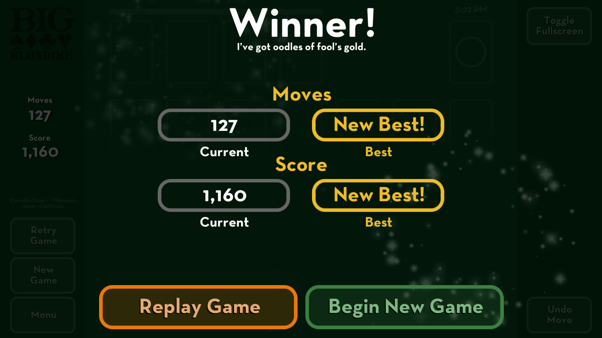 Big Klondike: Classic Solitaire