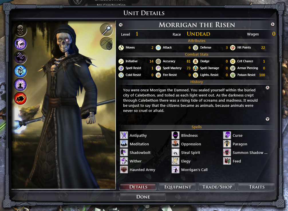 Fallen Enchantress: Legendary Heroes – The Dead World DLC