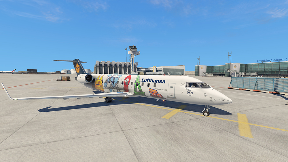 X-Plane 11: Aerosoft – CRJ 200