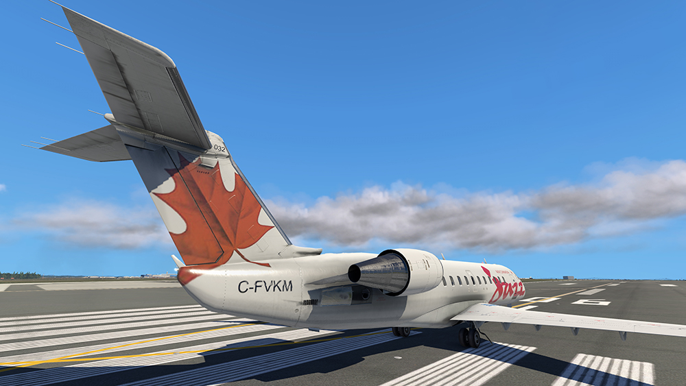 X-Plane 11: Aerosoft – CRJ 200