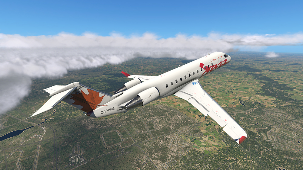 X-Plane 11: Aerosoft – CRJ 200