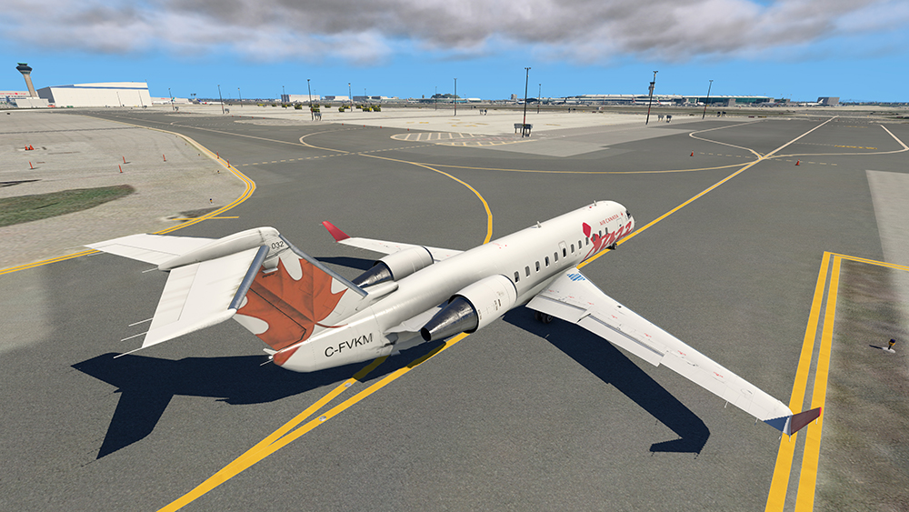 X-Plane 11: Aerosoft – CRJ 200