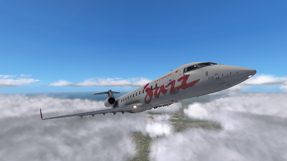 X-Plane 11: Aerosoft – CRJ 200