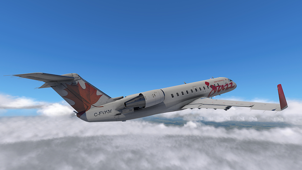X-Plane 11: Aerosoft – CRJ 200