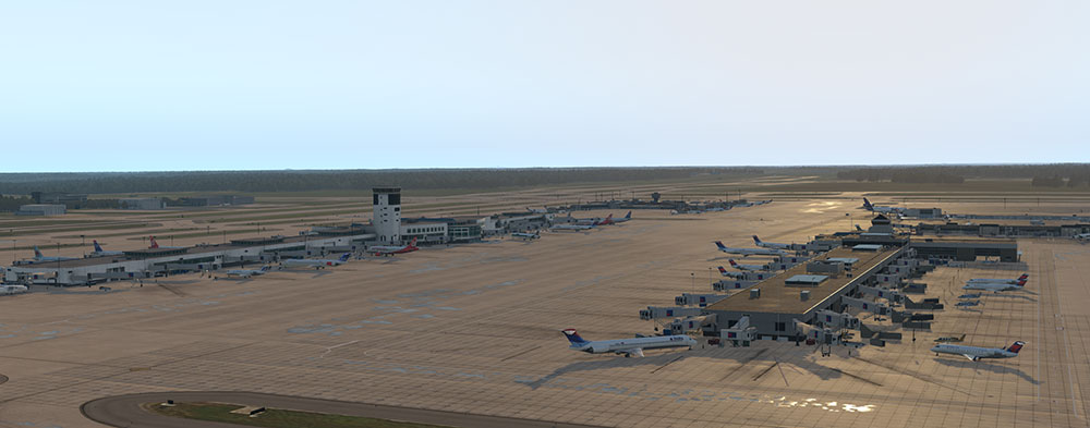 X-Plane 11: Skyline Simulations – KCVG: Cincinnati/Northern Kentucky International XP