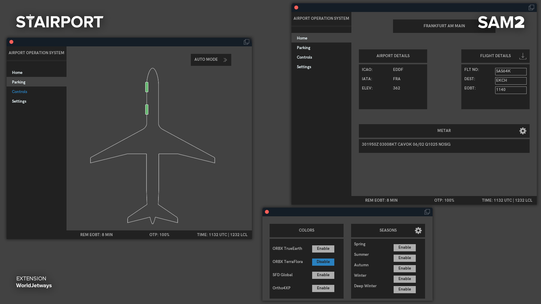 X-Plane 11: Add-on – SAM WorldJetways