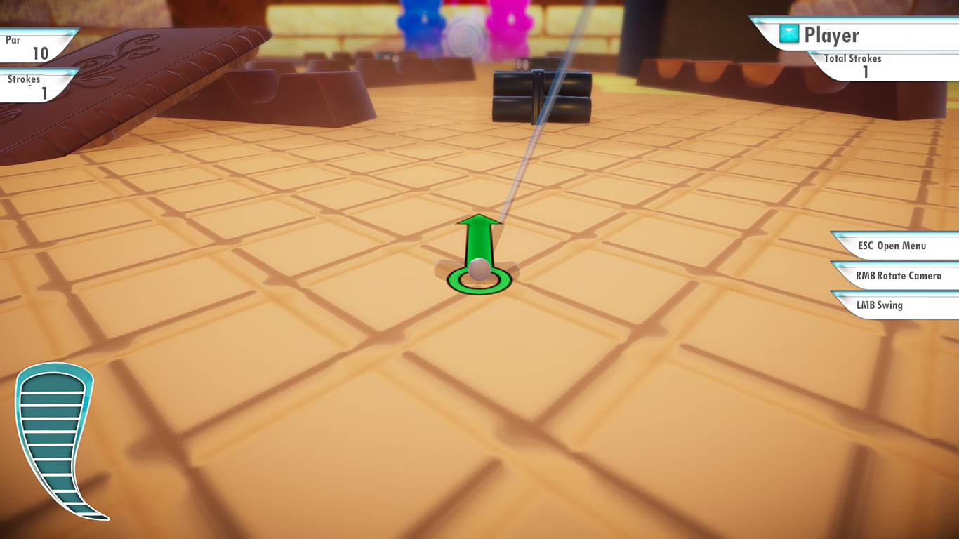 3D MiniGolf: Candy Shop
