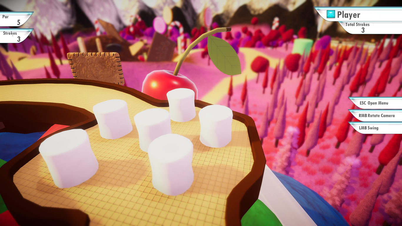 3D MiniGolf: Candy Shop