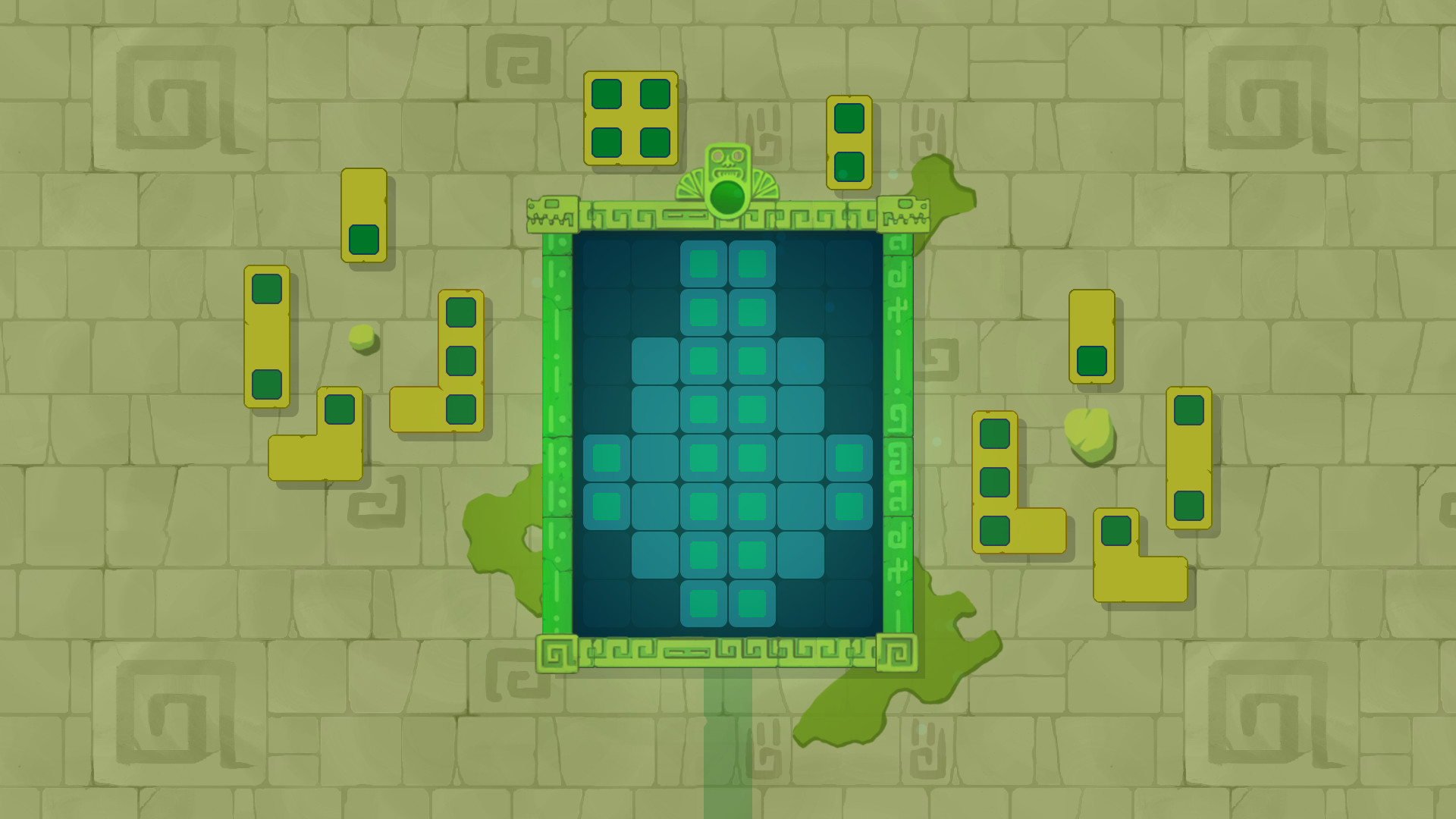 Puzzle: Stone Blocks – Levels Pack 4 Mayan