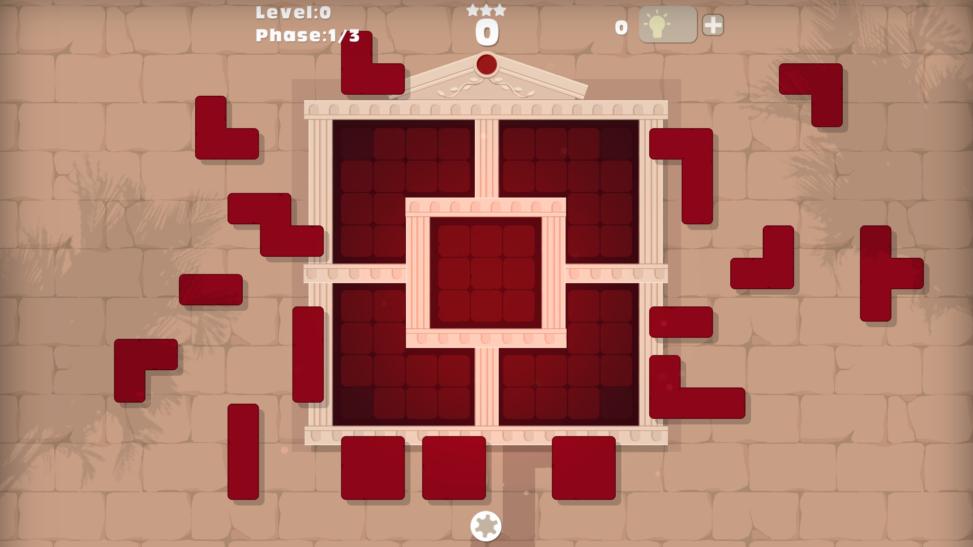 Puzzle: Stone Blocks – Levels Pack 3 Rome