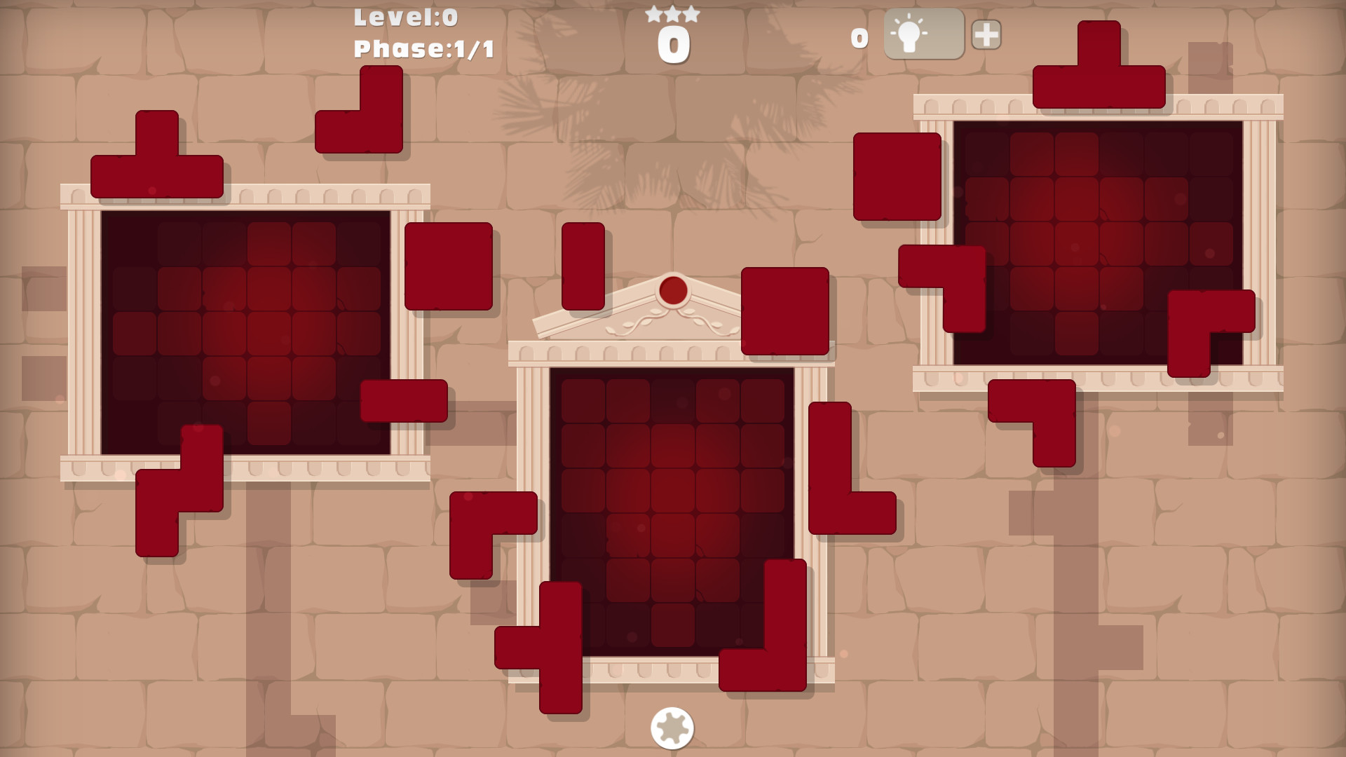 Puzzle: Stone Blocks – Levels Pack 3 Rome