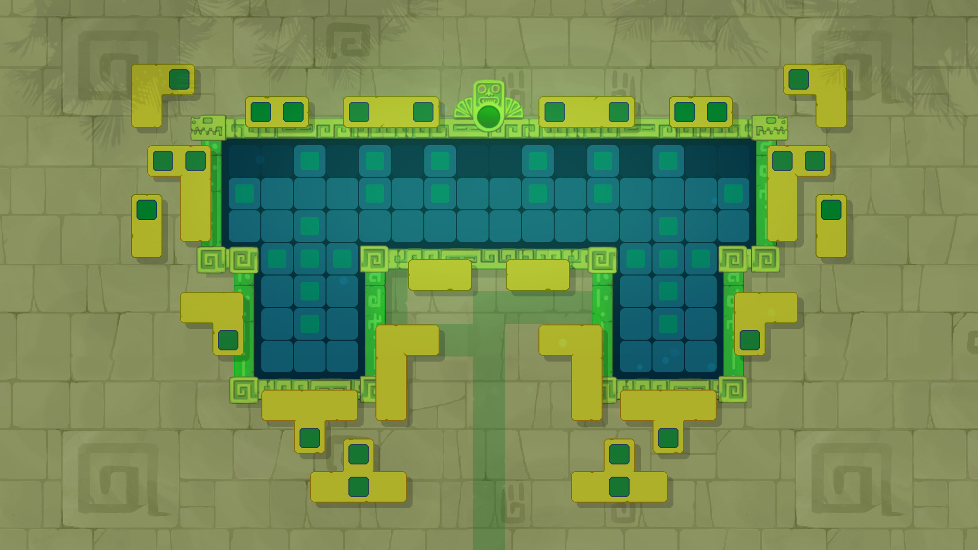 Puzzle: Stone Blocks – Levels Pack 4 Mayan