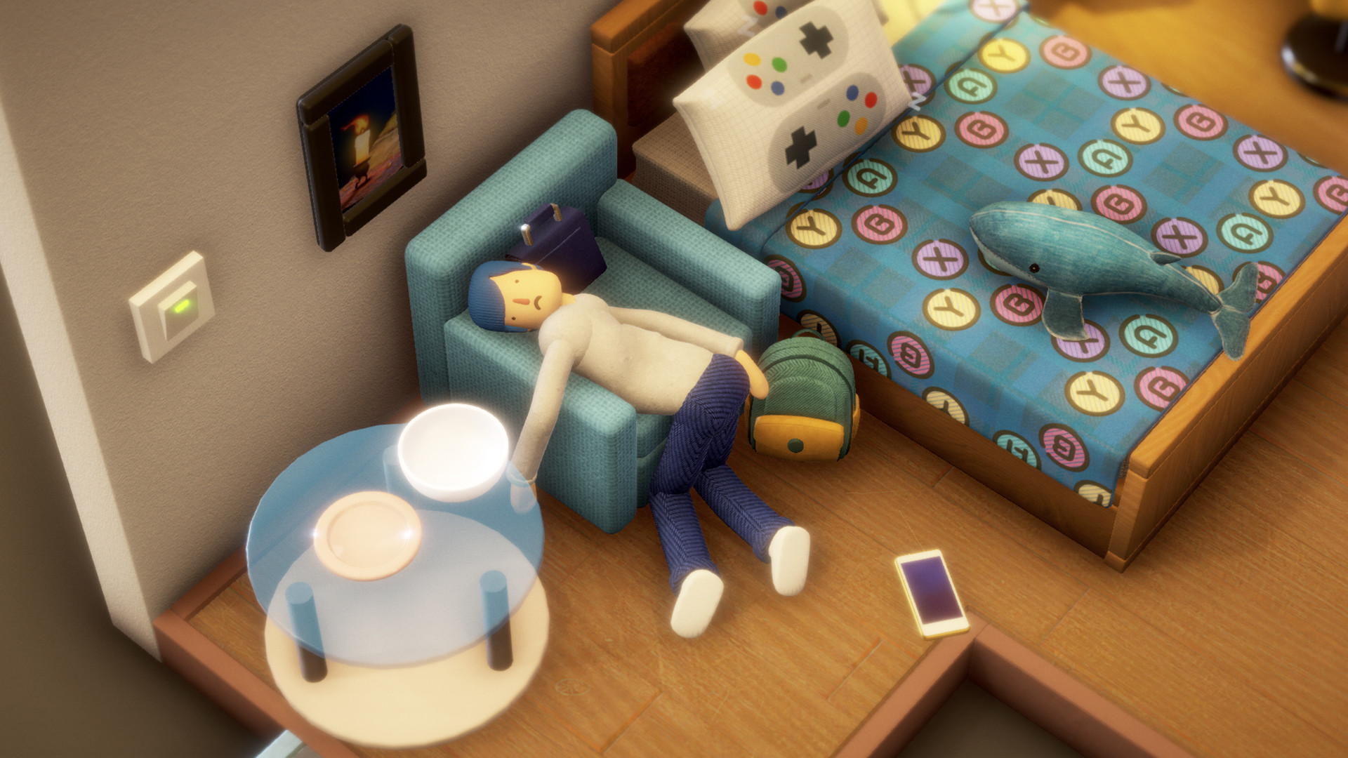 Exhausted Man