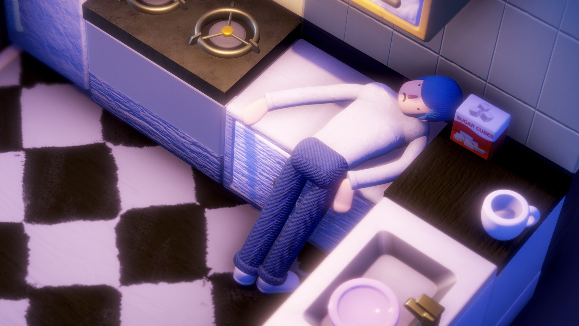 Exhausted Man