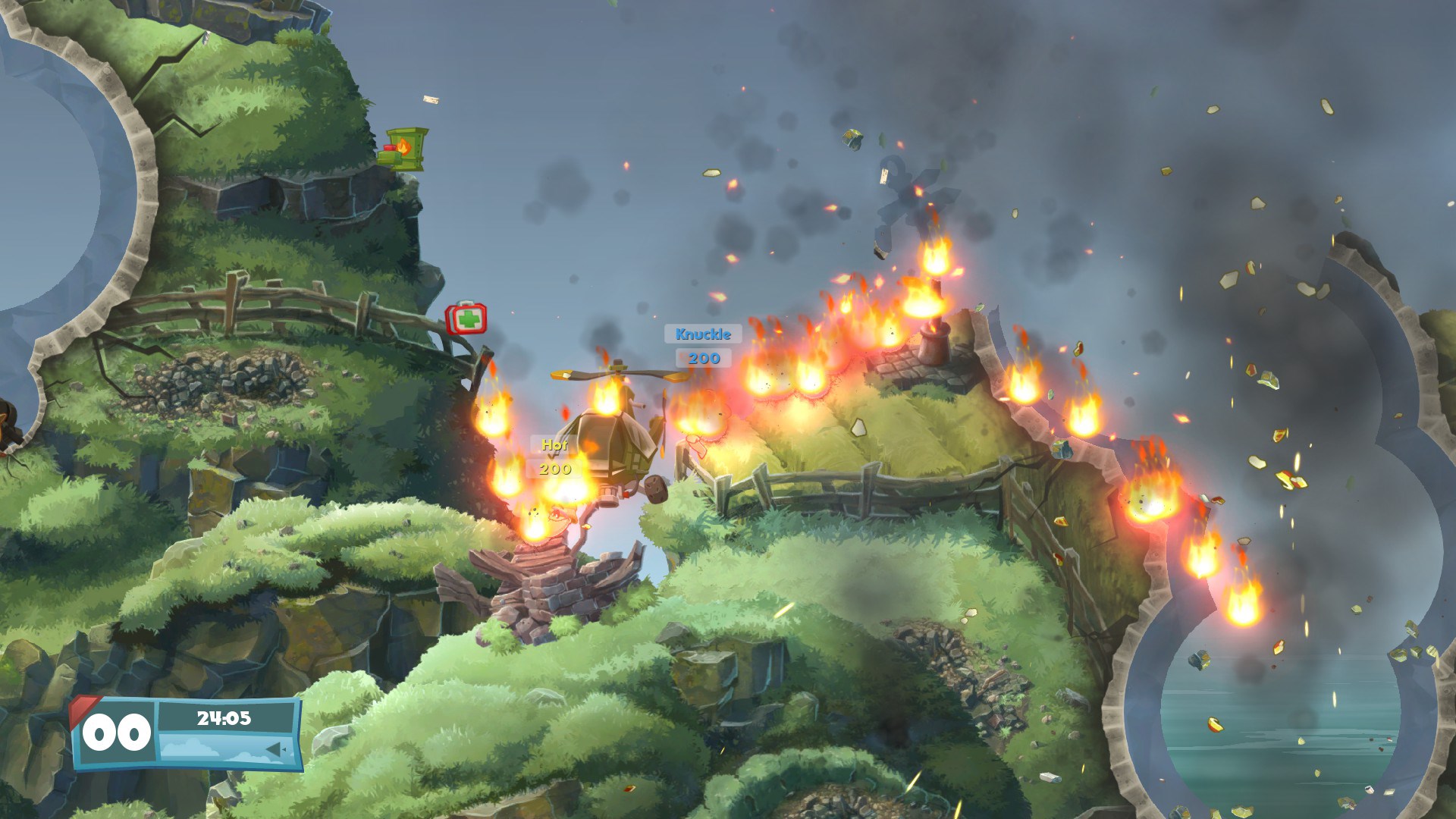 Worms Battlegrounds + Worms W.M.D
