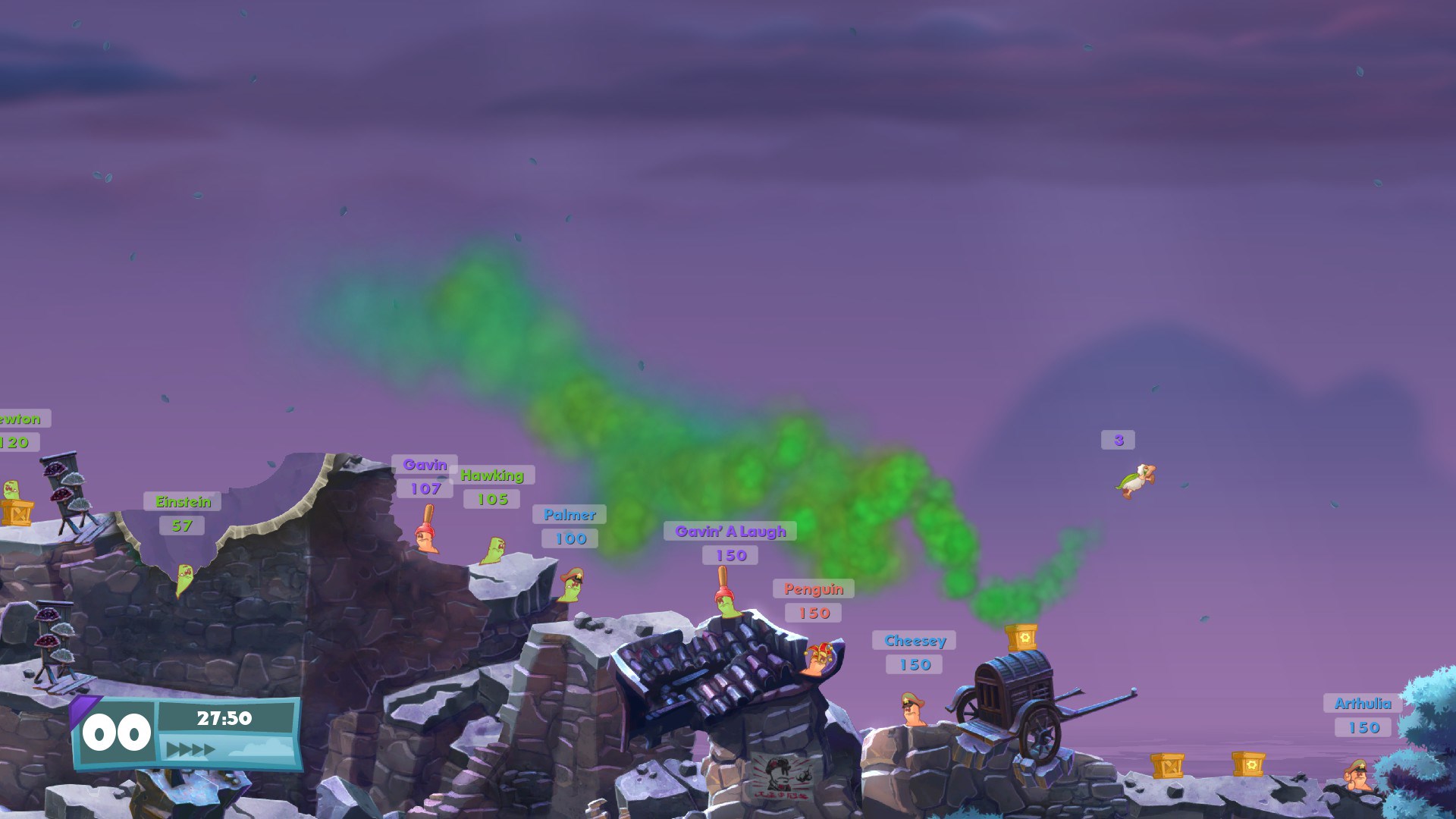 Worms Battlegrounds + Worms W.M.D