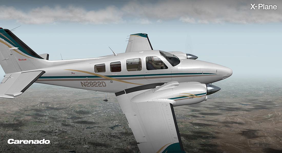 X-Plane 10 Global: Carenado – B58 Baron