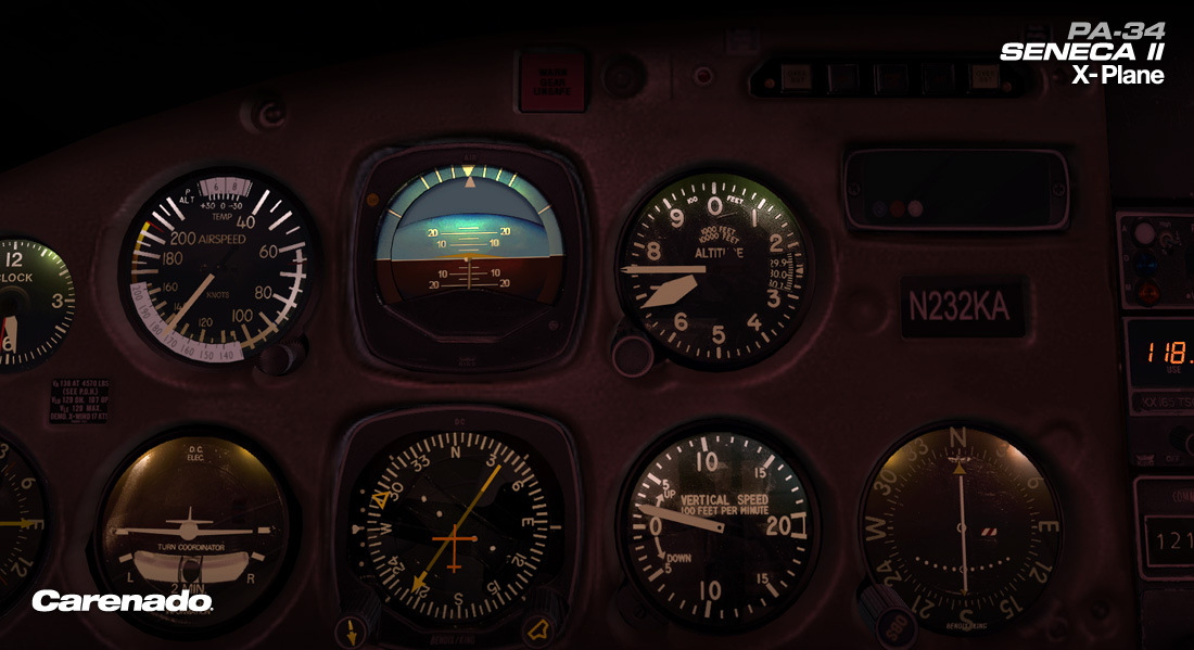 X-Plane 10 Global: Carenado – PA34 200T Seneca II