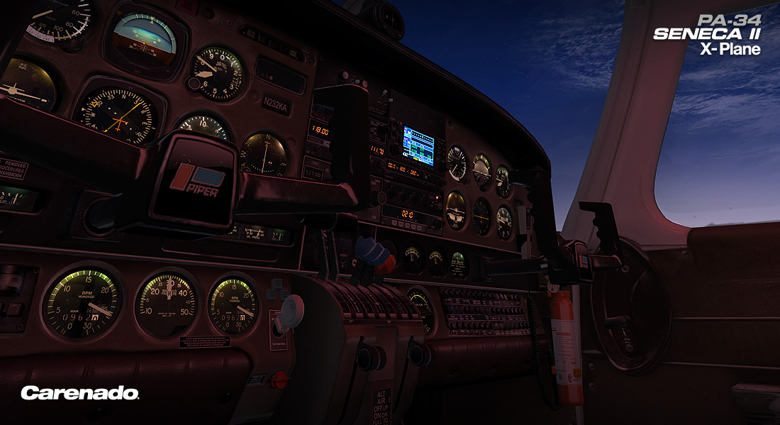X-Plane 10 Global: Carenado – PA34 200T Seneca II