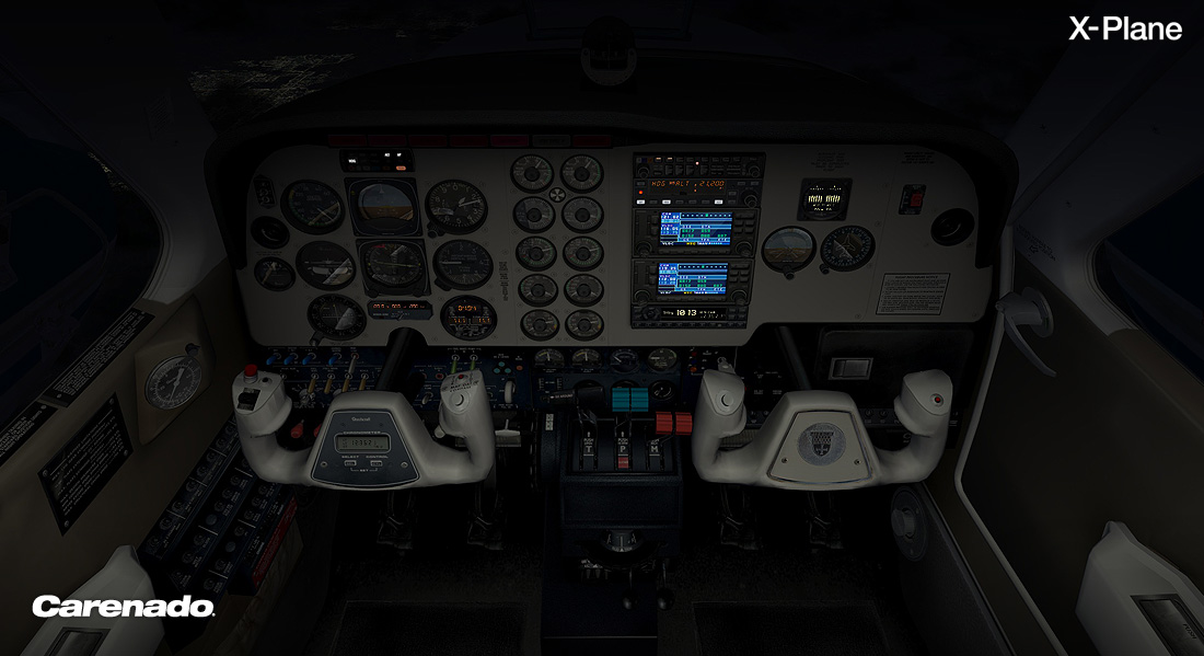 X-Plane 10 Global: Carenado – B58 Baron