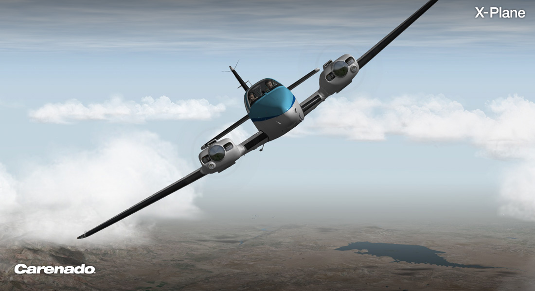 X-Plane 10 Global: Carenado – B58 Baron