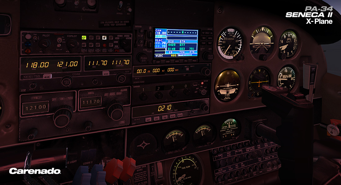 X-Plane 10 Global: Carenado – PA34 200T Seneca II