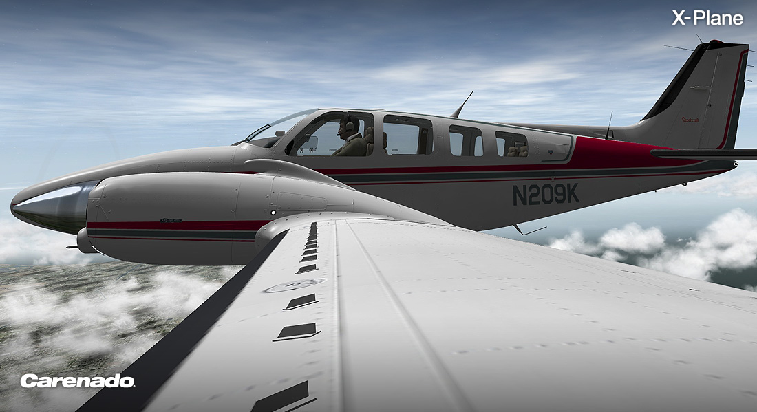 X-Plane 10 Global: Carenado – B58 Baron
