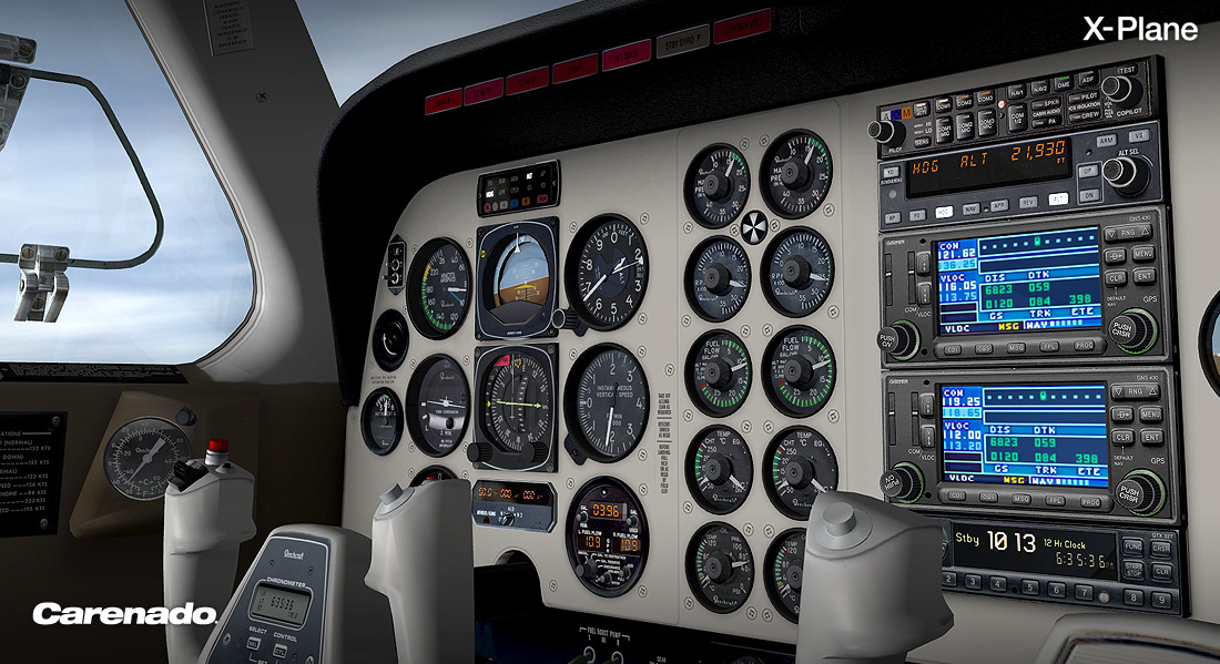 X-Plane 10 Global: Carenado – B58 Baron