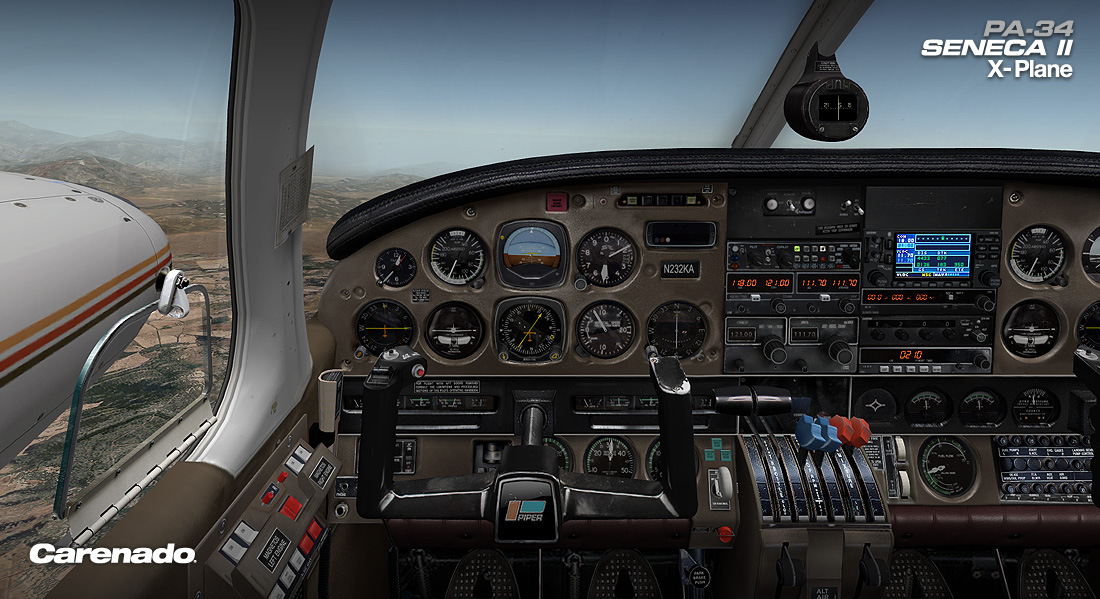 X-Plane 10 Global: Carenado – PA34 200T Seneca II