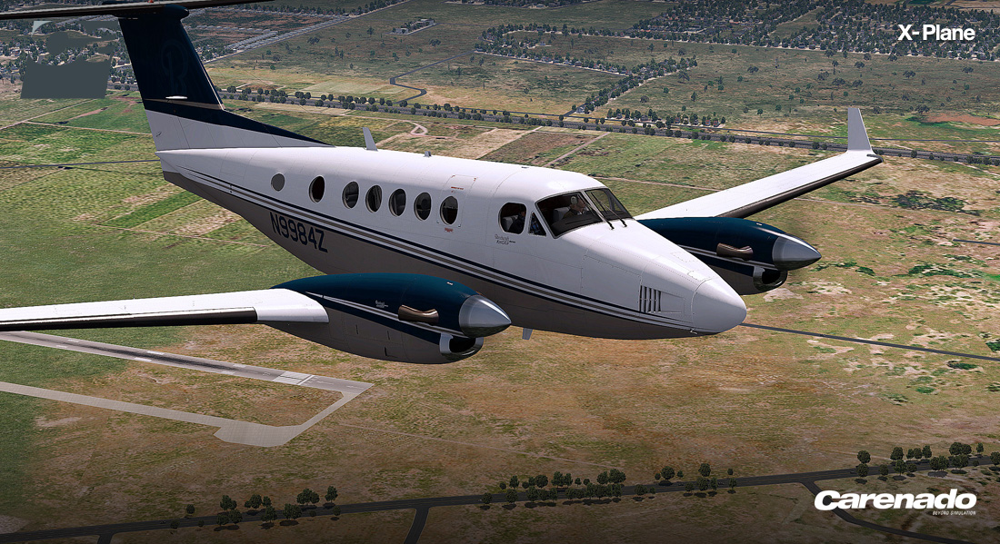 X-Plane 10 Global: Carenado – B200 King Air