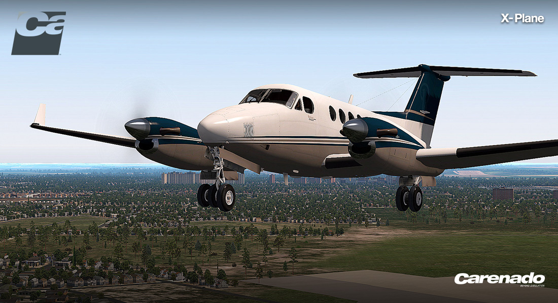 X-Plane 10 Global: Carenado – B200 King Air