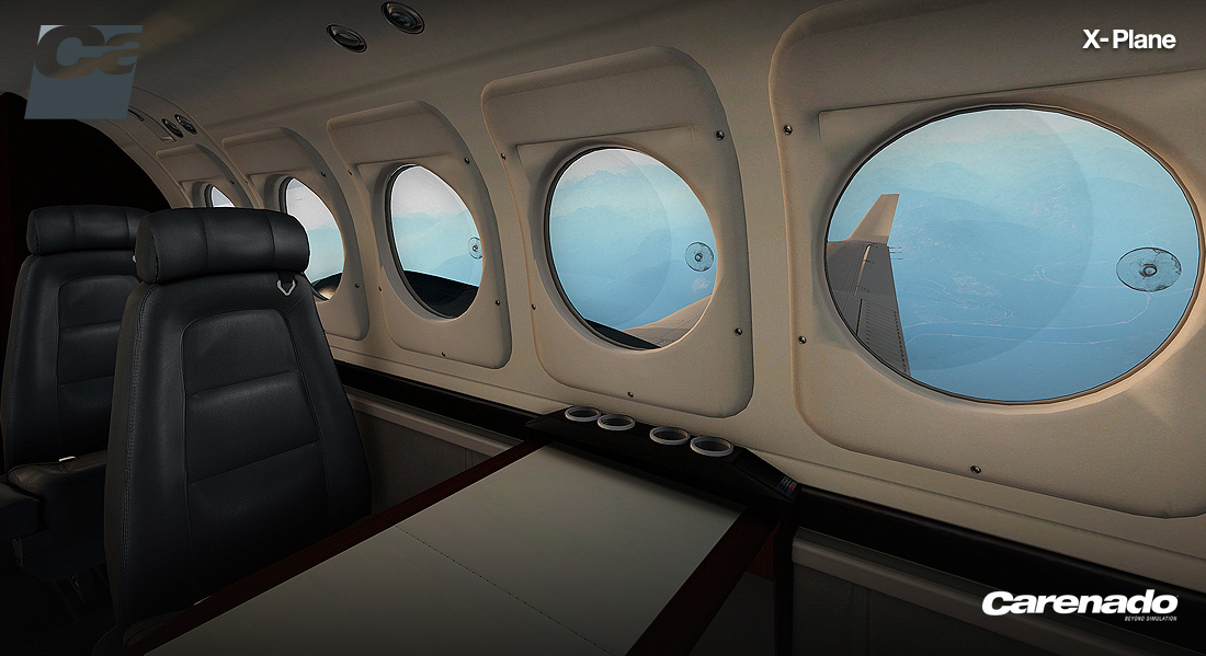 X-Plane 10 Global: Carenado – B200 King Air