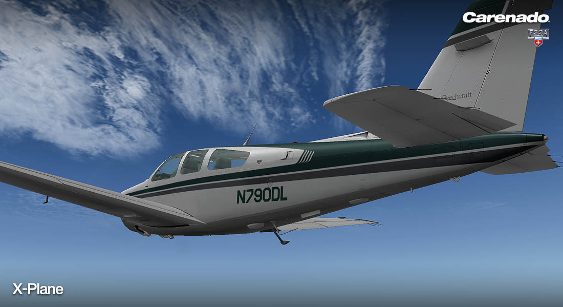 X-Plane 10 Global: Carenado – F33A Bonanza