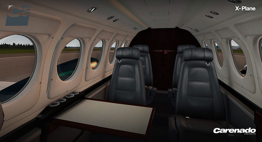 X-Plane 10 Global: Carenado – B200 King Air