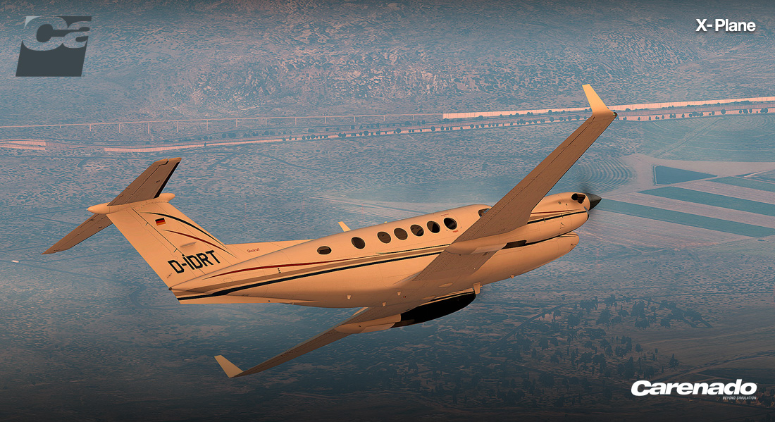 X-Plane 10 Global: Carenado – B200 King Air