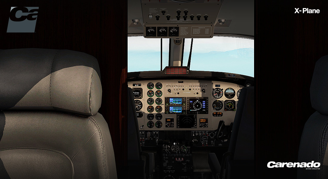X-Plane 10 Global: Carenado – B200 King Air