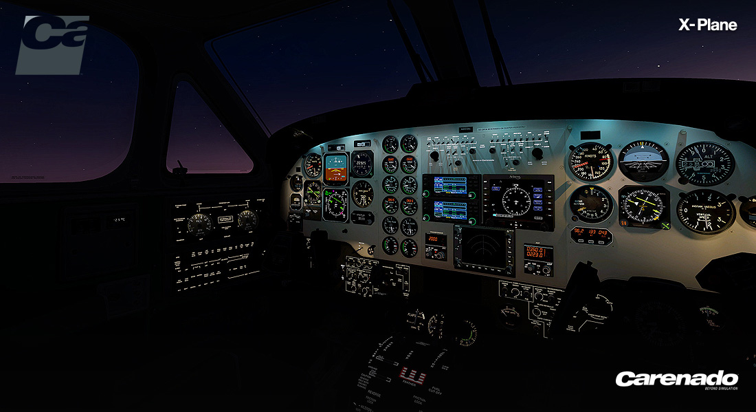 X-Plane 10 Global: Carenado – B200 King Air