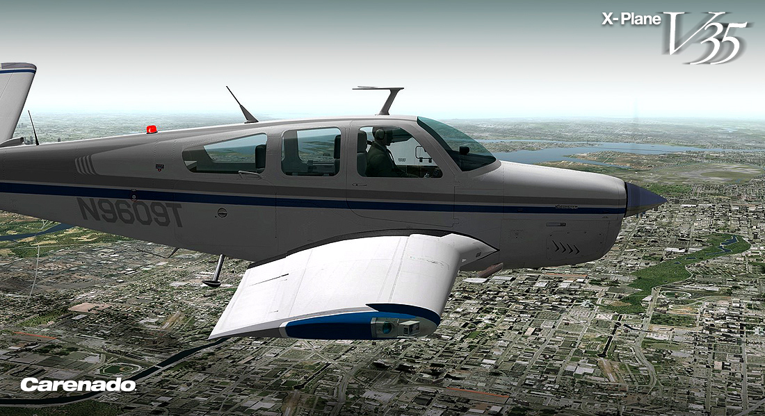X-Plane 10 Global: Carenado – V35 Bonanza
